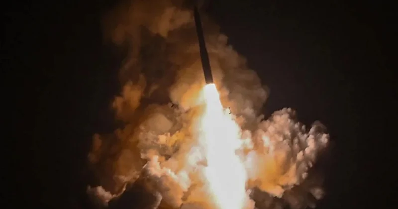 Сша провели испытательный пуск Minuteman III