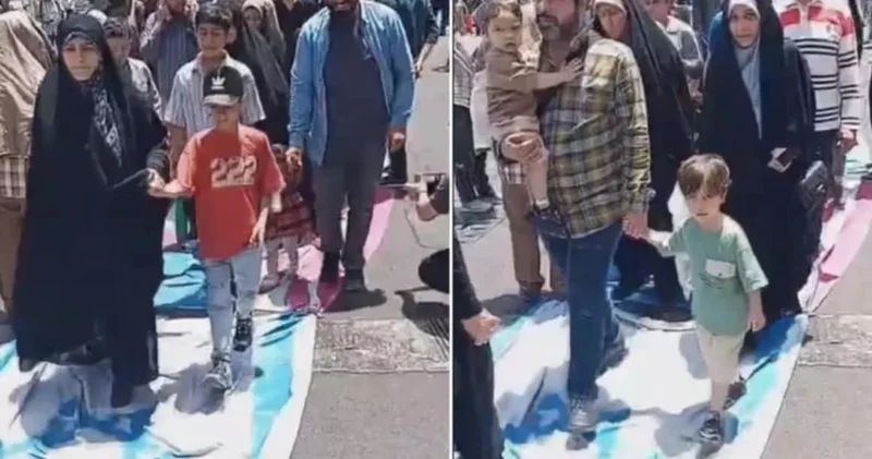 Tehranda ABŞ və İsrail bayrağını tapdaladılar