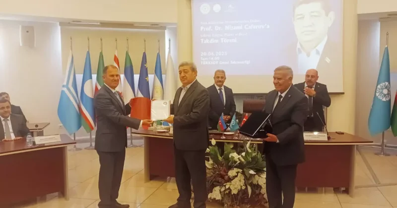 ТЮРКСОЙ наградил Низами Джафарова