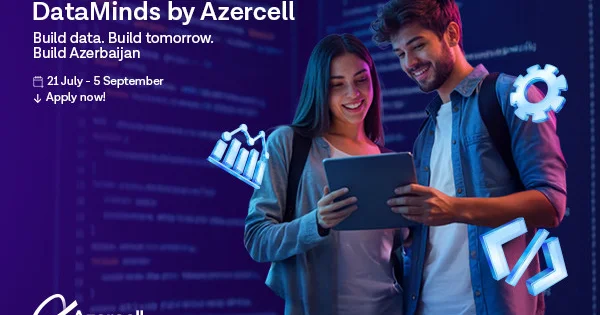 Azercell in “DataMinds” bootcamp proqramına qeydiyyat davam edir