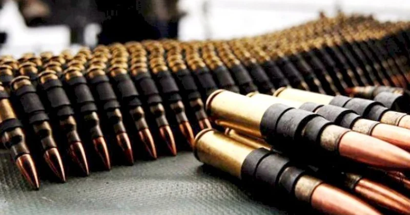Bakının mərkəzində silah sursat aşkarlandı