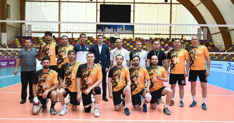 FHN in qadın və kişilərdən ibarət voleybol komandaları qızıl medal qazandılar FOTOLAR
