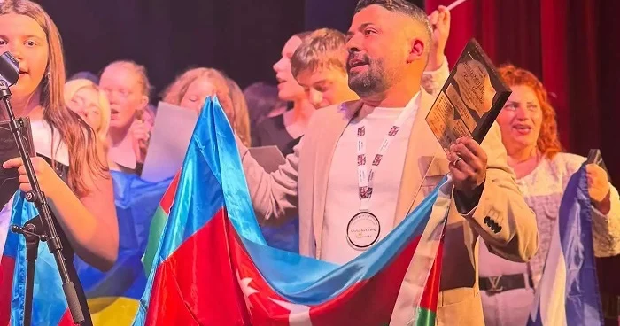 Azərbaycanlı bəstəkar Londonda mükafat alıb FOTOLAR