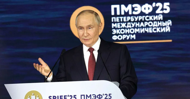 Куда ступает нога русского солдата, то наше из выступления Путина на ПМЭФ