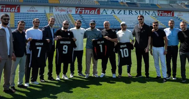 UFC ulduzlarının “Qarabağ” ziyarətindən Şəkillər