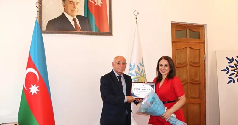 Diaqnoz Tibb Mərkəzinin əməkdaşı Fəxri Fərmanla təltif olundu FOTOLAR