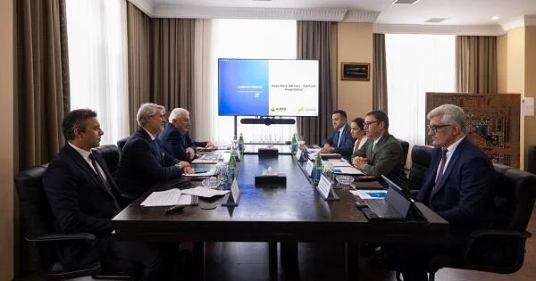 “AzerGold”da “Aleks Metal Rafineri” şirkətinin rəhbəri ilə görüş oldu