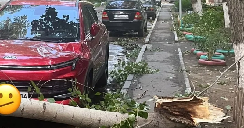 Qazaxıstanda qasırğa Ölən və yaralananlar var