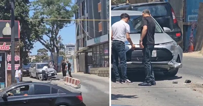 Kristal Abşeron şirkəti yolu bağlayıb sürücüləri qəzaya salır
