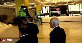 Ermənistan Prezidenti sualdan qaçdı VİDEO