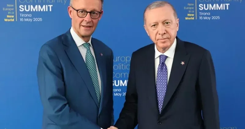 Ərdoğan Almaniya kansleri ilə İsrail İran münaqişəsini müzakirə edib