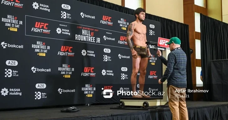 Неожиданный поворот перед UFC Baku Fight Night: Тофиг Мусаев не уложился в лимит весовой категории