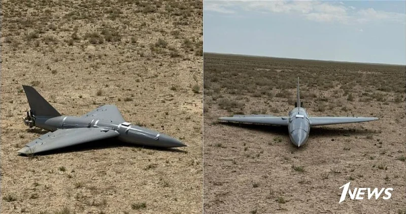 Похожий на иранский БПЛА Shahed нашли в Казахстане ФОТО