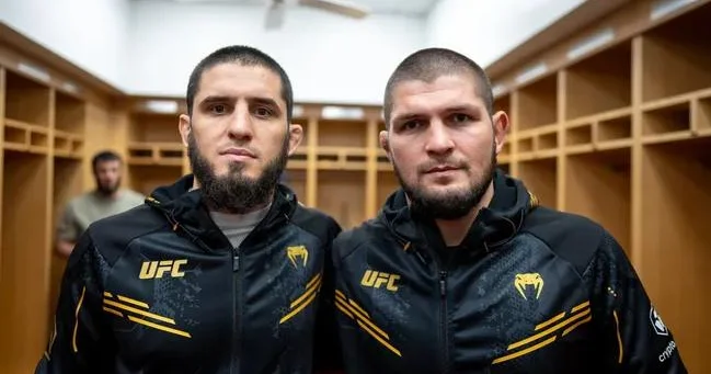 Həbib Nurmaqomedov və İslam Maxaçev Qarabağ n bazasında oldular Şəkil