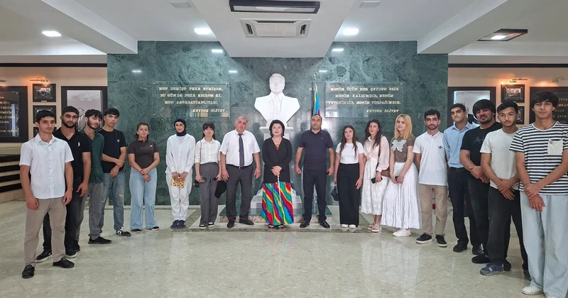 Tələbələrin Astara rayon Heydər Əliyev Mərkəzinə ekskursiyası təşkil olunub