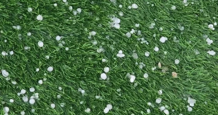 Dolu yağdı Faktiki hava