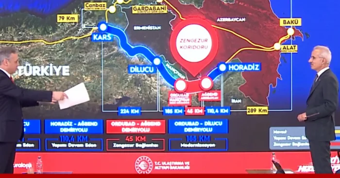 Zəngəzur dəhlizi 2030 cu ilə qədər açılacaq Türkiyəli nazir
