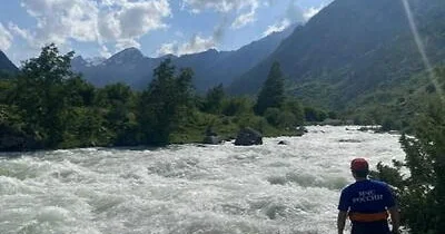 Туриста унесло течением в России ВИДЕО