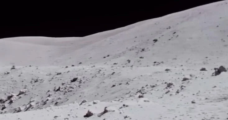 В сети появилось архивное видео поездки лунохода миссии Аполлон 16 ВИДЕО