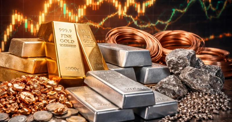На биржах продолжается снижение цен на золото и серебро