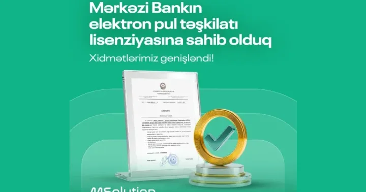 MSolution elektron pul təşkilatı lisenziyası ilə xidmət dairəsini genişləndirdi
