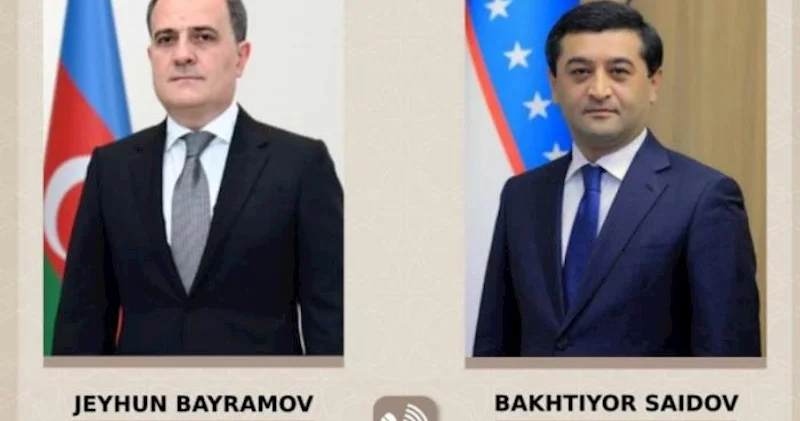 Azərbaycan və Özbəkistan XİN rəhbərləri danışdı