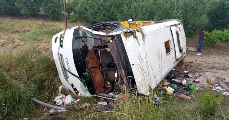 Türkiyədə sərnişin avtobusu aşıb KONKRET