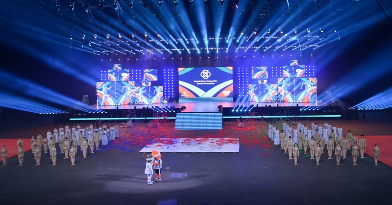 Bakı Kristal Zalında idman olimpiadasının açılışı oldu