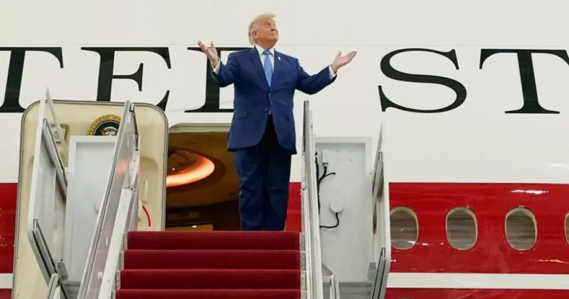 Трамп представил новый президентский лайнер