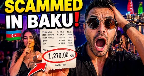 Bakıda gecə klubunda turistə 1270 manat hesab gəldi (Video)
