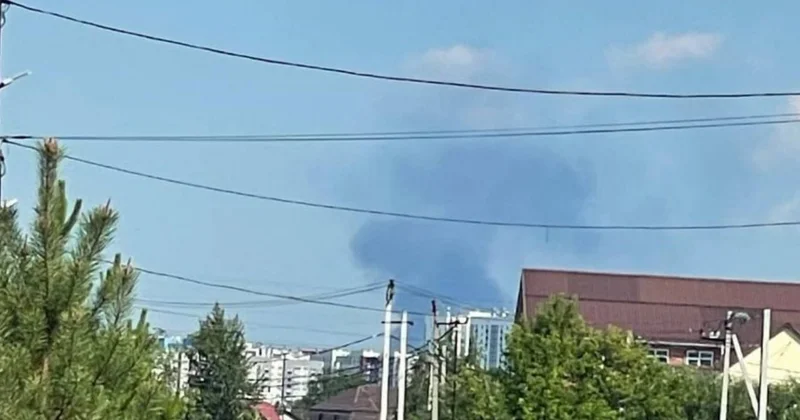 Ukrayna Tümendə neft emalı zavoduna zərbə endirdi VİDEO