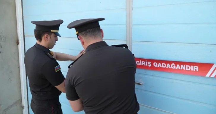 Служба пожарного надзора МЧС обнаружила многочисленные нарушения на складе в Баку