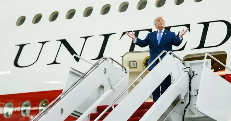 Trampın 500 milyon dollarlıq “uçan qalası” ilk beynəlxalq uçuşunu Türkiyəyə edə bilər