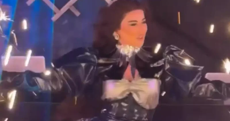 Səhnə geyimi diqqət çəkdi