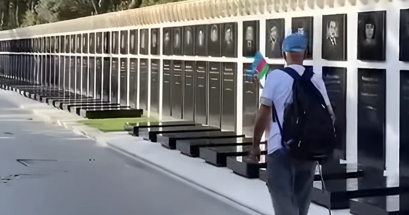 Lerik sakininin Bakıdakı Şəhidlər Xiyabanına piyada yürüşü başa çatıb