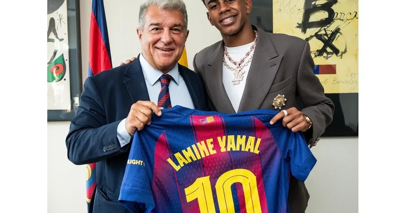 Lamin Yamal rekorda imza atır