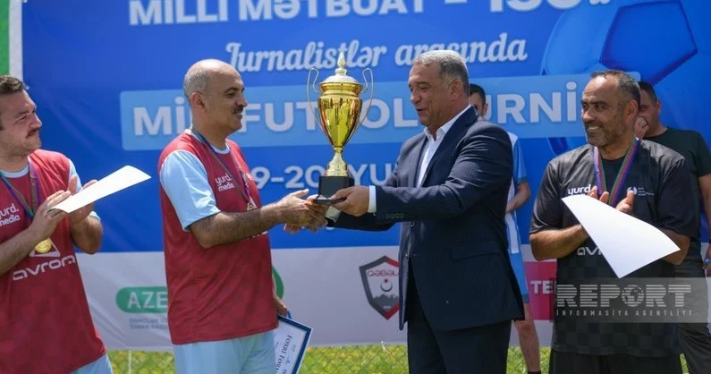 Milli Mətbuat 150 minifutbol turnirinin qalibi müəyyənləşib