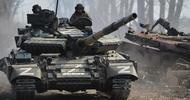 Российская армия идет вперед