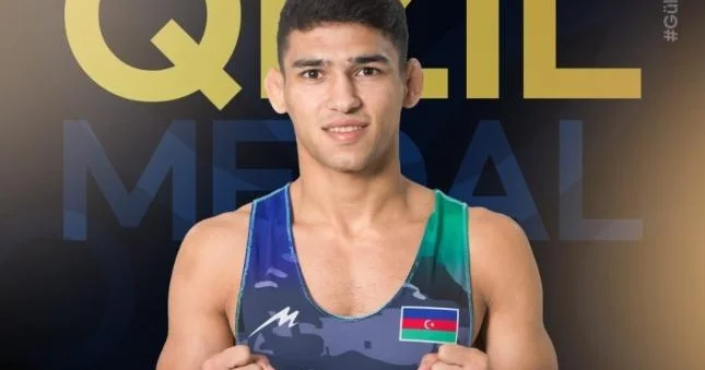 Azərbaycan güləşçilərindən 1 qızıl, 1 bürünc medal