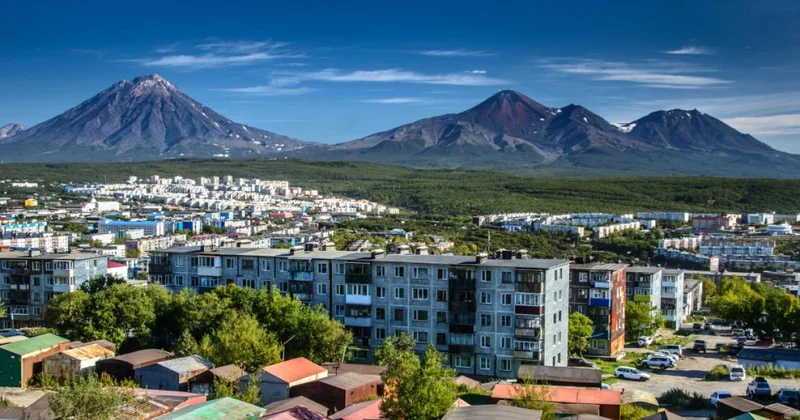 Мощное землетрясение в России