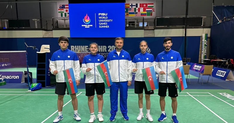 Universiada: Azərbaycan badmintonçuları Macarıstanı məğlub ediblər