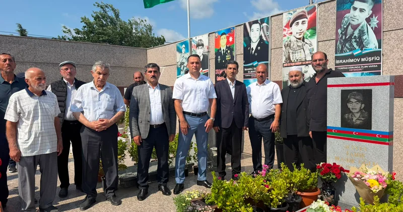 Sabunçu rayonunda şəhidlərin anım tədbiri keçirilib FOTOLAR