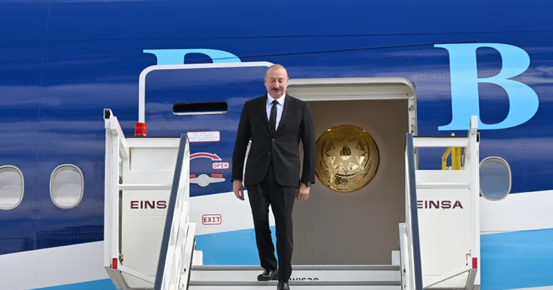 Prezident Almaniyadadır Fotolar+Yenilənib