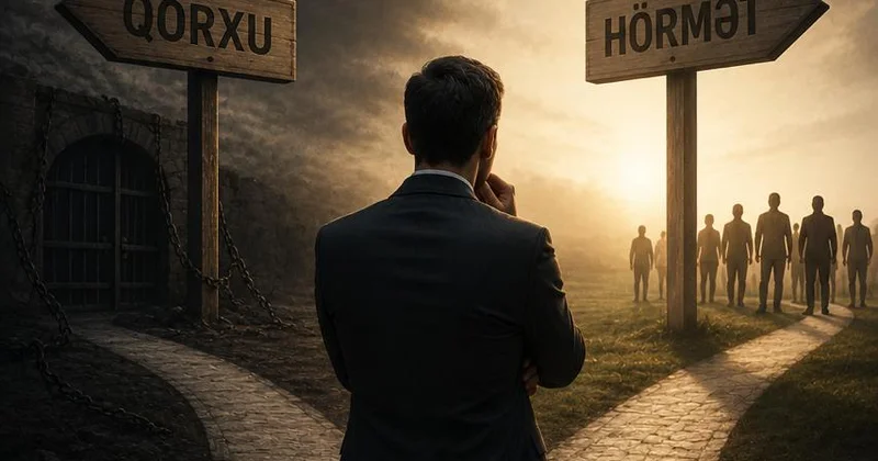 Qorxunun sərhədi, hörmətin gücü…