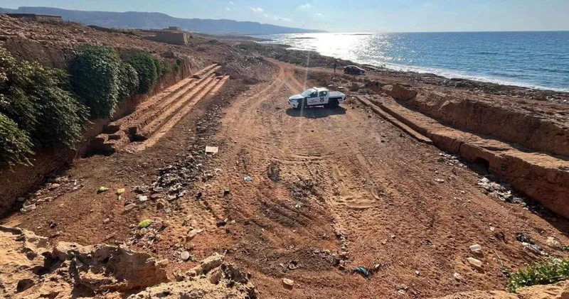 Libiyada dəniz mənzərəli antik teatr və nadir ippodrom tapıldı