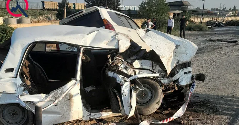 Salyanda ağır qəza 3 ölü, 3 yaralı Yenilənib