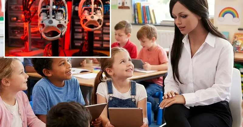 Orta məktəbdə robot müəllim işə başlayır