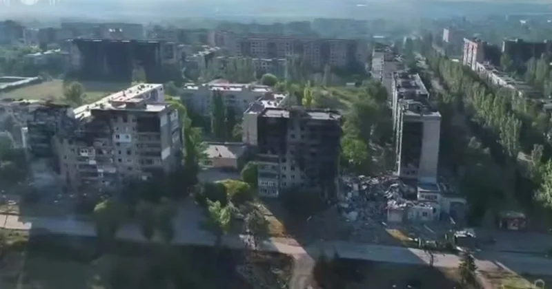 Drujkovka da Donbasın viran qalan şəhərləri sırasına qoşulur VİDEO