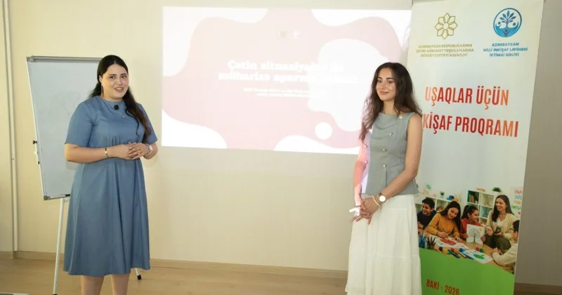 “Uşaqlar üçün İnkişaf proqramı” layihəsinin icrası uğurla davam edir