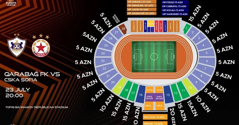 Bəs sən “Qarabağ”ın oyununa bilet almısan? Avropanı yenə təəccübləndirək!